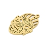 304 Stainless Steel Pendants STAS-U041-02G-2