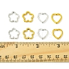 50Pcs Tibetan Style Alloy Bead Frame TIBEB-FS0001-10AS-5