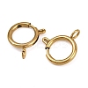 304 Stainless Steel Spring Ring Clasps STAS-B095-05G-G-2