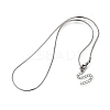 1.5MM 304 Stainless Steel Snake Chain Necklaces for Women Men STAS-V011-04C-P-4