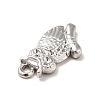 Non-Tarnish 304 Stainless Steel Pendant Rhinestone Settings LS-STAS-I197-014P-4