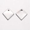 201 Stainless Steel Pendants STAS-D438-24-1