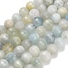 Natural Aquamarine Beads Strands G-L642-F05-8mm-2