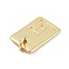 Brass Pendants KK-H206-10G-E-2