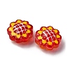 Glass Enamel Beads GLAA-C038-02F-2
