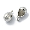 Brass Micro Pave Cubic Zirconia Pendants KK-D094-01P-2