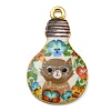 Alloy Pendant ENAM-M061-04G-04-1