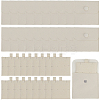 20Pcs Microfiber Jewelry Pouches ABAG-SP0001-48C-1