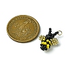 Seed Beads Beaded Charms PALLOY-MZ00295-2