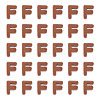 Opaque Acrylic European Beads OACR-TAC0019-006F-2