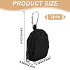 Nylon Zipper Wallets with Alloy Clasps AJEW-WH0542-88-2