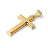 304 Stainless Steel Pendants STAS-G346-15G-2