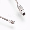Tarnish Resistant 304 Stainless Steel Bracelet Making LS-BJEW-F167-04P-A-4