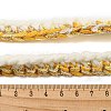 Two Tone Polyester Crochet Lace Trim OCOR-Q058-07-3