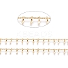 3.28 Feet Brass Handmade Curb Chains X-CHC-G006-12G-1
