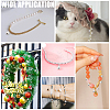 240Pcs 3 Styles Brass Christmas Bell Charms KK-CA0002-57S-6