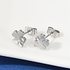 304 Stainless Steel Stud Earrings EJEW-Z089-07P-3