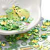 Rainbow Iridescent PVC Paillette/Sequins Beads & Links & Pendants LS-PVC-C001-01E-1