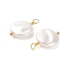 ABS Plastic Imitation Pearl Pendants X1-KK-M266-35G-2