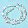 ABS Plastic Imitation Pearl Beads Strands KY-F021-02-3