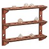 1 Bag 3-Tier Wooden Wall Mounted Dice Organizer Display Tower Racks ODIS-BC0001-27-1