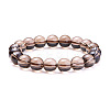 SUNNYCLUE  Natural Smoky Quartz Crystal  Round Beads Stretch Bracelets BJEW-PH0001-10mm-05-2