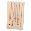 Wooden Neckalces Display Stands for Necklaces NDIS-WH0001-18-1