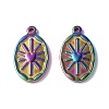 Ion Plating(IP) 304 Stainless Steel Pendants STAS-G278-07MC-2