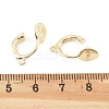 Brass Clip-on Earring Findings KK-K371-27A-G-3