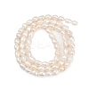 Natural Cultured Freshwater Pearl Beads Strands PEAR-P064-20G-03A-3