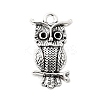 Tibetan Style Alloy Pendant Rhinestone Settings TIBE-Q050-46AS-LF-1
