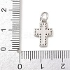 Brass Micro Pave Cubic Zirconia Pendants KK-G544-20P-3