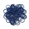 100Pcs Baking Paint Zinc Alloy Open Jump Rings FIND-WH0032-85B-13-1