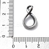 925 Sterling Silver Infinity Linking Rings STER-R001-05S-3