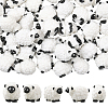 40Pcs Resin Sheep Miniature Ornaments AJEW-SP0003-30-1