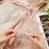 12Pcs 12 Styles Alloy Rhinestone Hair Bands OHAR-HS0001-05-3