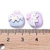 Opaque Cute Resin Decoden Cabochons RESI-B024-01G-3