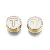 Alloy Enamel Beads ENAM-N052-006-01T-RS-2