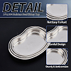 3Pcs 3 Styles 304 Stainless Steel Surgical Tray AJEW-BC0004-15-4