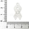 No To Drugs Red Awareness Ribbon Theme Alloy Enamel Pendants LS-ENAM-C026-02G-S-3
