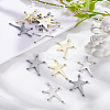 12Pcs 3 Colors Rack Plating Alloy Pendants FIND-LP0005-95-1