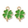 Alloy Enamel Pendants ENAM-O001-03D-G-1