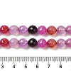 Dyed & Heated Natural Dragon Veins Agate Beads Strands G-P539-A01-27-5