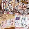 24Pcs 12 Styles Scrapbook Paper Pads SCRA-WH0001-03-5