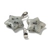 Natural Sesame Jasper Pendants G-B127-12P-11-2