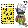 UV Protected & Waterproof Aluminum Warning Signs AJEW-WH0111-D-10-6
