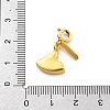 Brass Enamel Fruits Pendant Decoration LS-HJEW-P020-01A-G-3