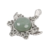 Natural & Synthetic Mixed Gemstone Pendants G-I366-02P-3