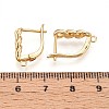 Brass Hoop Earring Finding KK-N261-41G-3