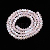 Transparent Glass Beads Strands EGLA-A044-T3mm-MB22-3